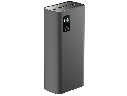Внешний аккумулятор OLMIO QR-30, 30000mAh, space-gray